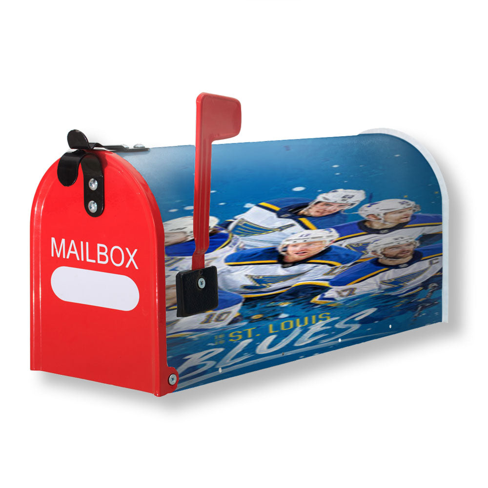 Nhl St Louis Blues Magnetic Mailbox Cover - 18.0" x 21.0"