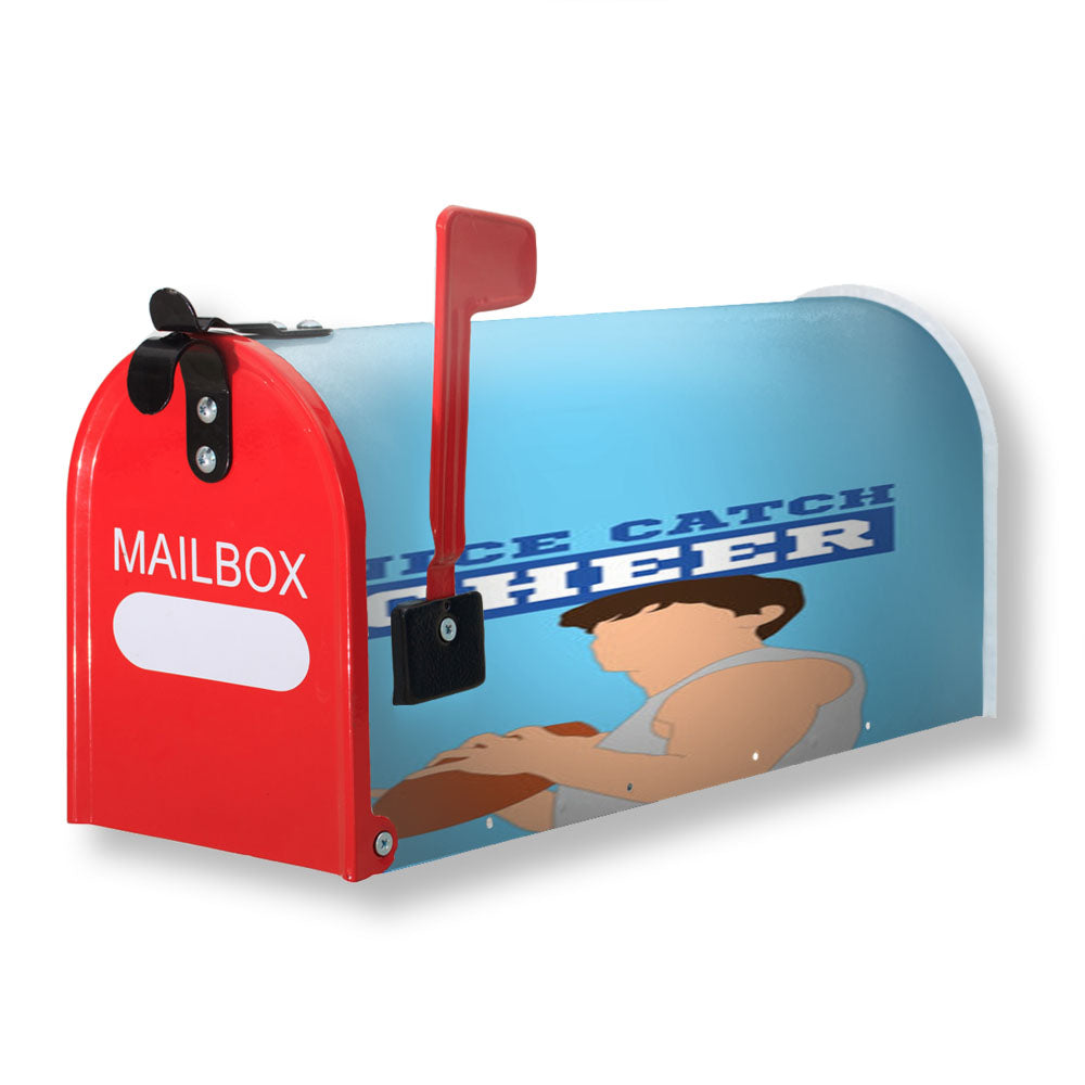 Nice Catch Cheer Magnetic Mailbox Cover - 18.0" x 21.0"