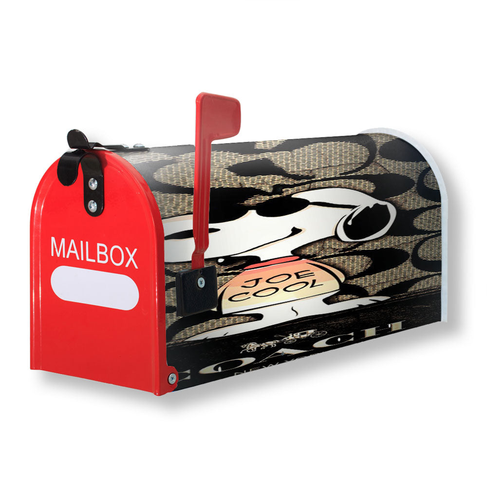 Nice Coach Snoopy Magnetic Mailbox Cover - 18.0" x 21.0"