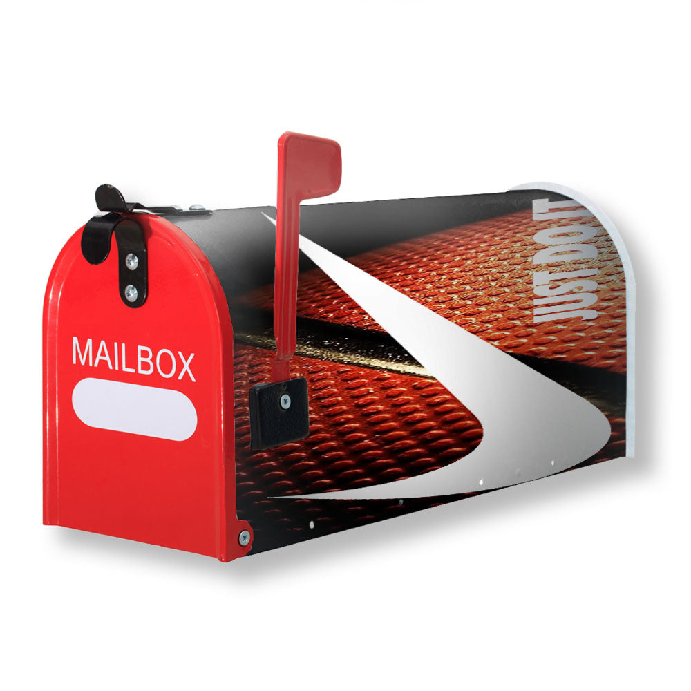 Nike Just Do It Glitter Basket Ball Magnetic Mailbox Cover - 18.0" x 21.0"