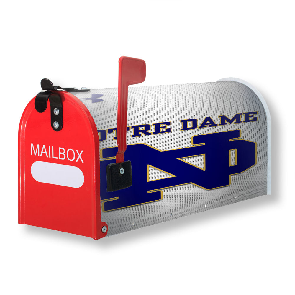 Notre Dame Fighting Irish Jersey Magnetic Mailbox Cover - 18.0" x 21.0"