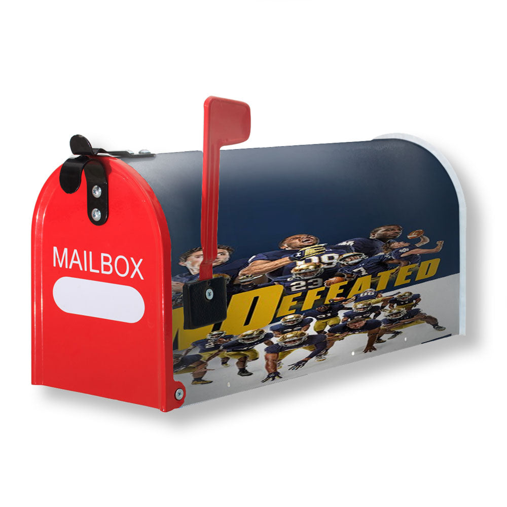 Notre Dame Undefeated Wallpapers Magnetic Mailbox Cover - 18.0" x 21.0"
