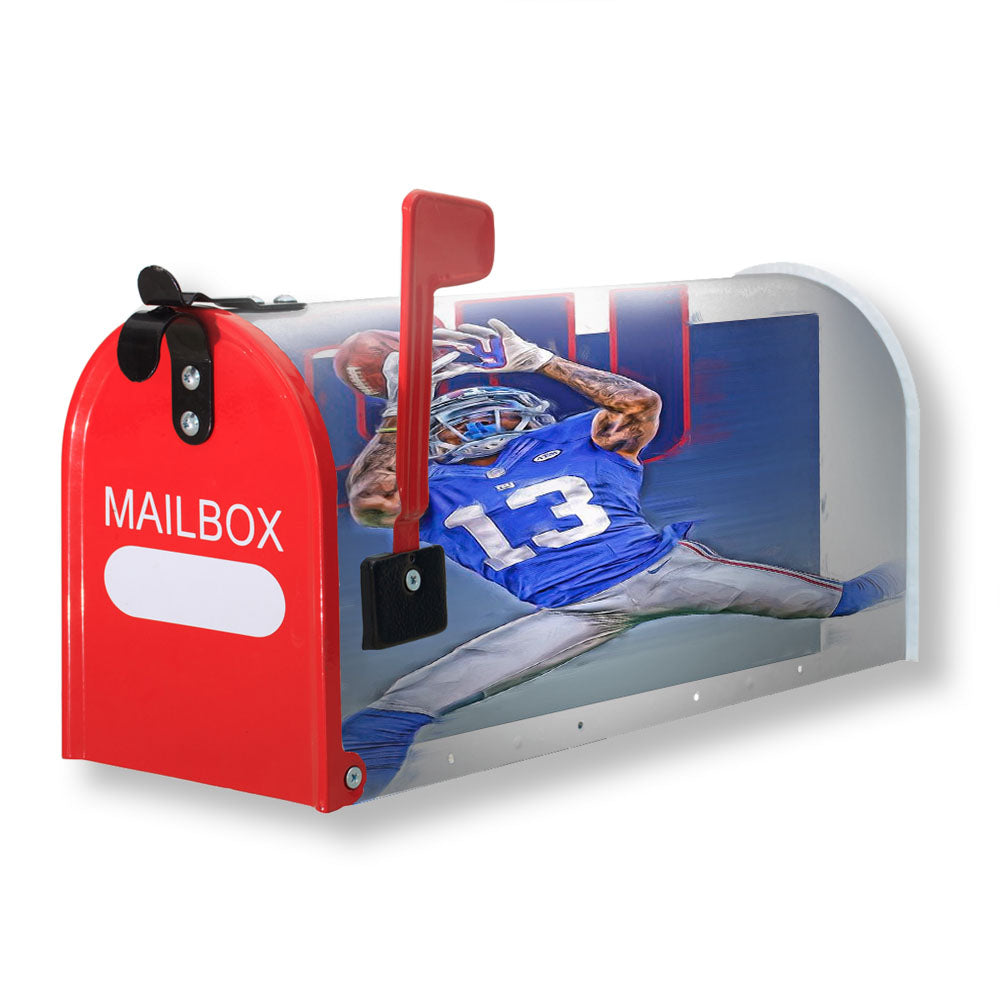 Ny Giants Odell Beckham Wallpapers Magnetic Mailbox Cover - 18.0" x 21.0"