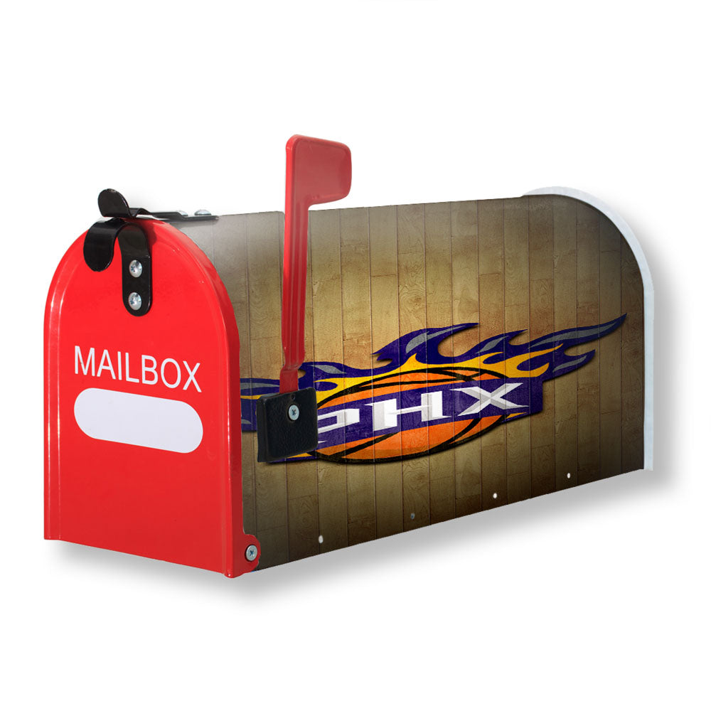 Phoenix Suns Hardwood Magnetic Mailbox Cover - 18.0" x 21.0"