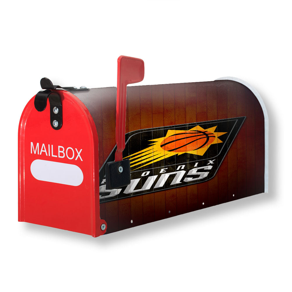 Phoenix Suns Hardwood 2 Magnetic Mailbox Cover - 18.0" x 21.0"