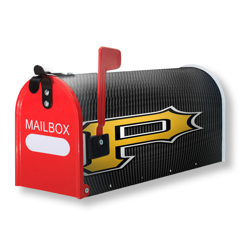 Pittsburgh Pirates P Logo Magnetic Mailbox Cover - 18.0" x 21.0"