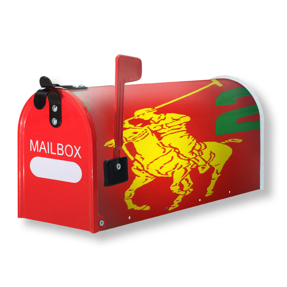 Polo Ralph Lauren Big Pony 2 Red Parfume Magnetic Mailbox Cover - 18.0" x 21.0"