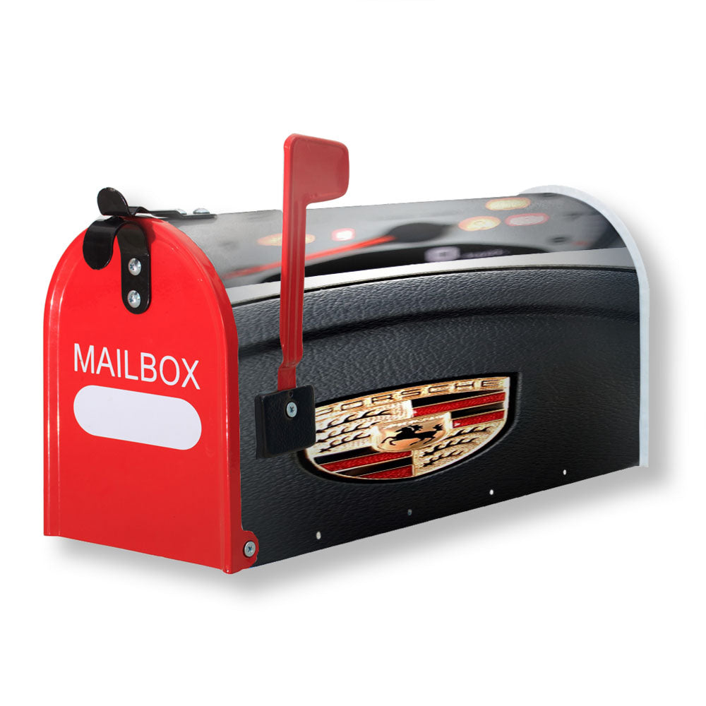 Porsche Drive Car Logo Magnetic Mailbox Cover - 18.0" x 21.0"