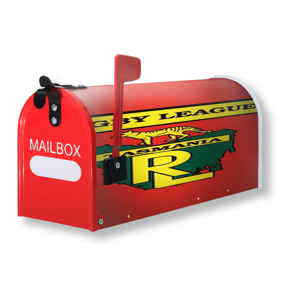 Rugby League Tasmania Red Magnetic Mailbox Cover - 18.0" x 21.0"