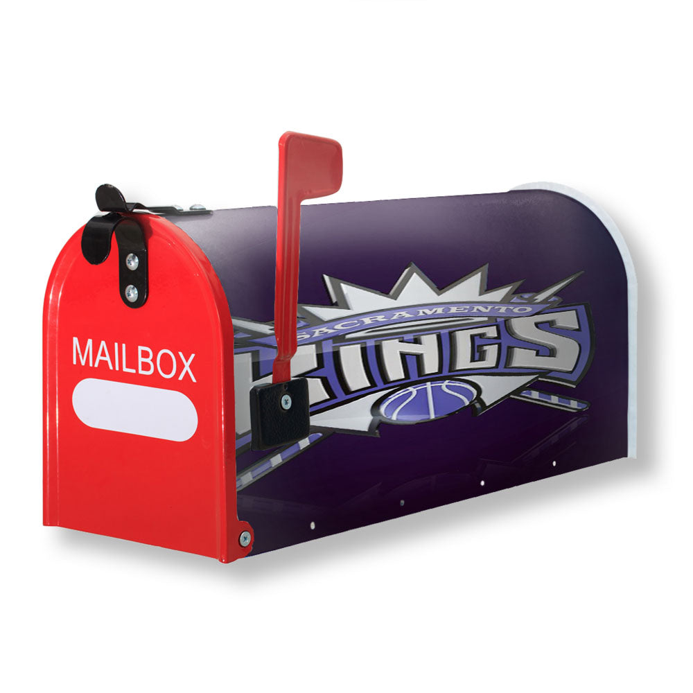 Sacramento Kings Team Logo Magnetic Mailbox Cover - 18.0" x 21.0"