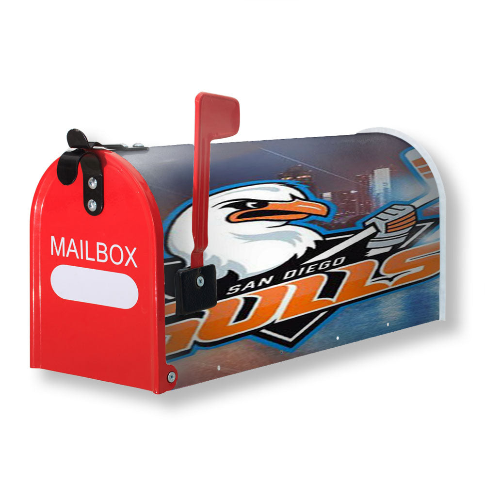 San Diego Gulls Magnetic Mailbox Cover - 18.0" x 21.0"