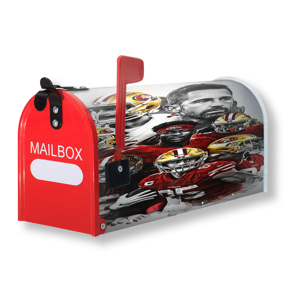 San Fran 49Ers 2019, 2017 Magnetic Mailbox Cover - 18.0" x 21.0"
