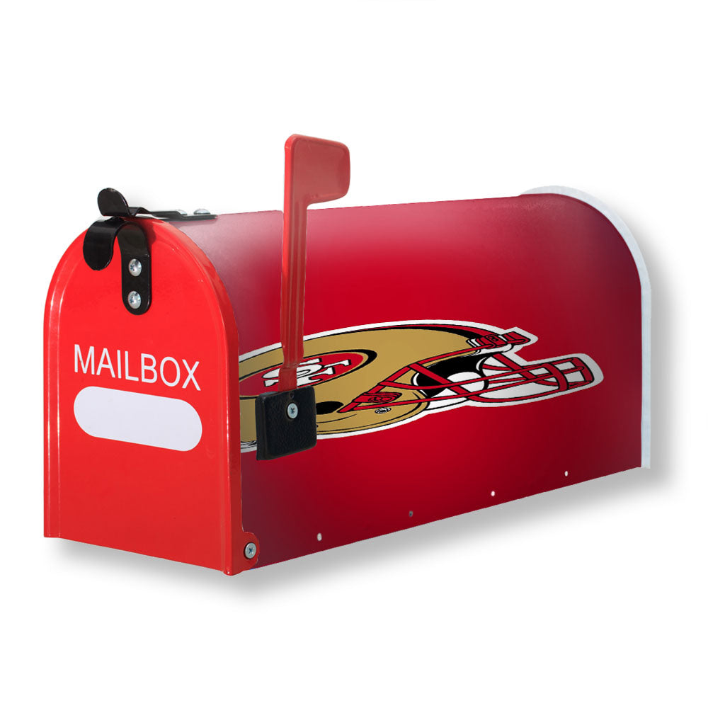 San Francisco 49Ers Helmet Magnetic Mailbox Cover - 18.0" x 21.0"
