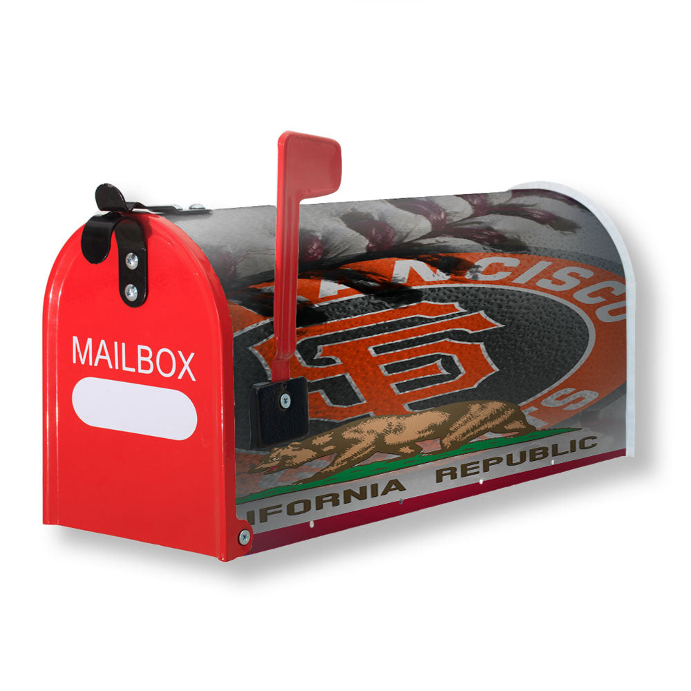 San Francisco Giants Logo California Republic Magnetic Mailbox Cover - 18.0" x 21.0"