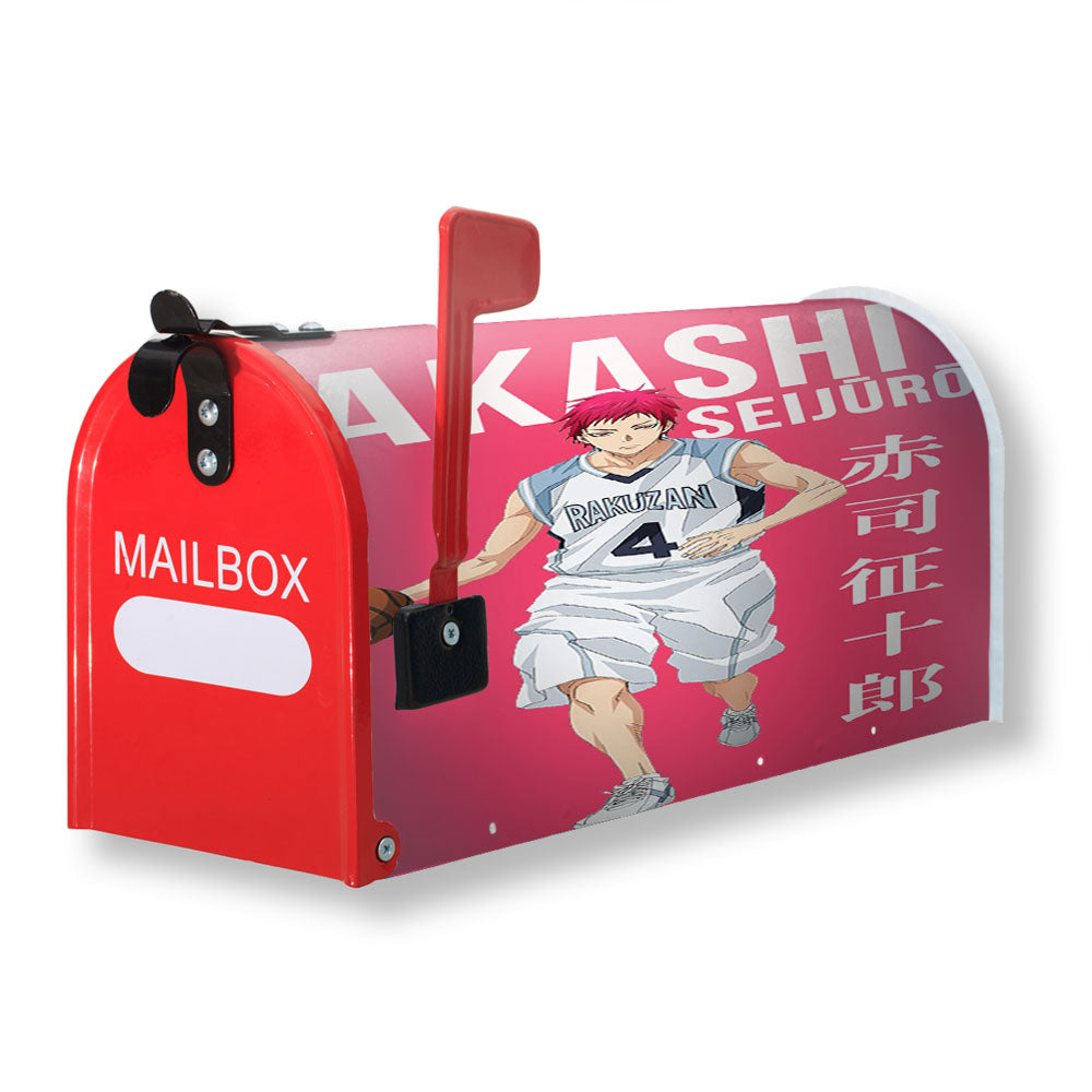 Seijuurou Akashi Kuroko No Basket Magnetic Mailbox Cover - 18.0" x 21.0"