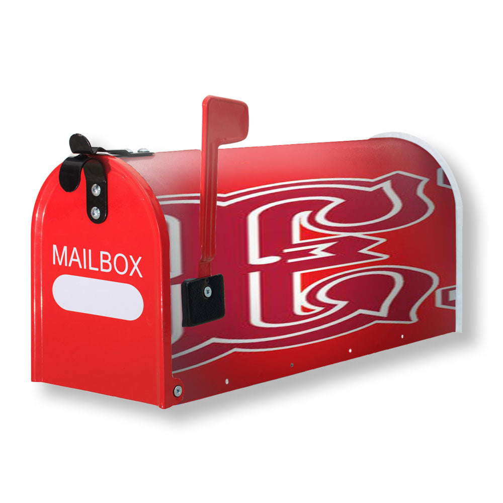 Sf 49Ers Logo Tag Magnetic Mailbox Cover - 18.0" x 21.0"