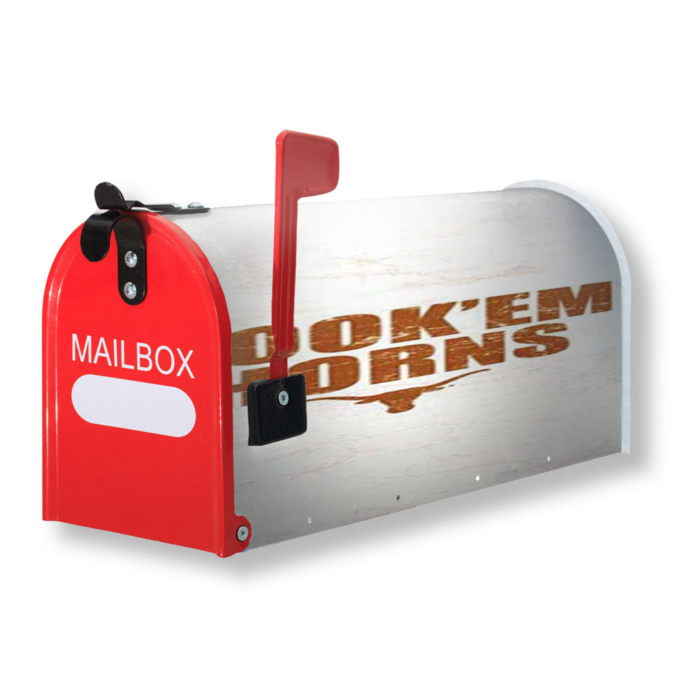 Texas A M Scratch Orange Magnetic Mailbox Cover - 18.0" x 21.0"