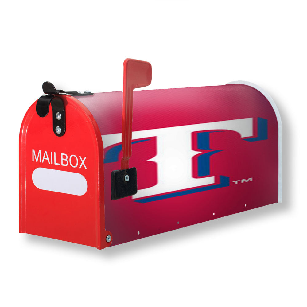 Texas Rangers Red Magnetic Mailbox Cover - 18.0" x 21.0"