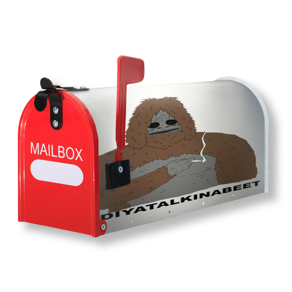 The Big Lez Show Sassy The Sasquatch Magnetic Mailbox Cover - 18.0" x 21.0"