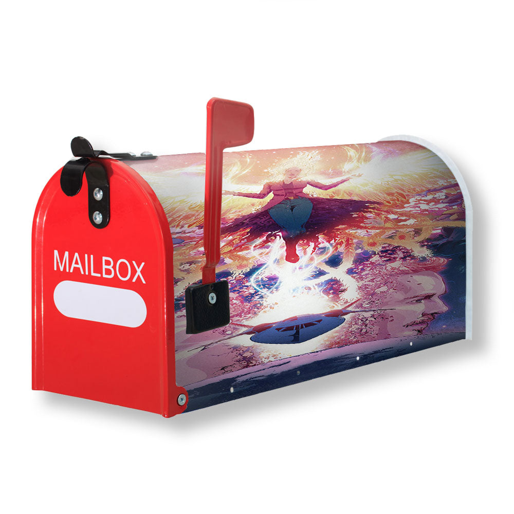 The Dark Phoenix Poster Fanart Magnetic Mailbox Cover - 18.0" x 21.0"