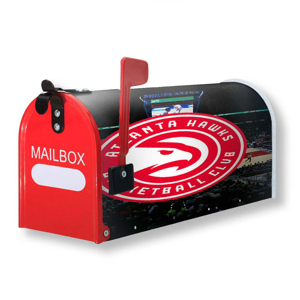 Top Atlanta Hawks Court Wallpaper Magnetic Mailbox Cover - 18.0" x 21.0"