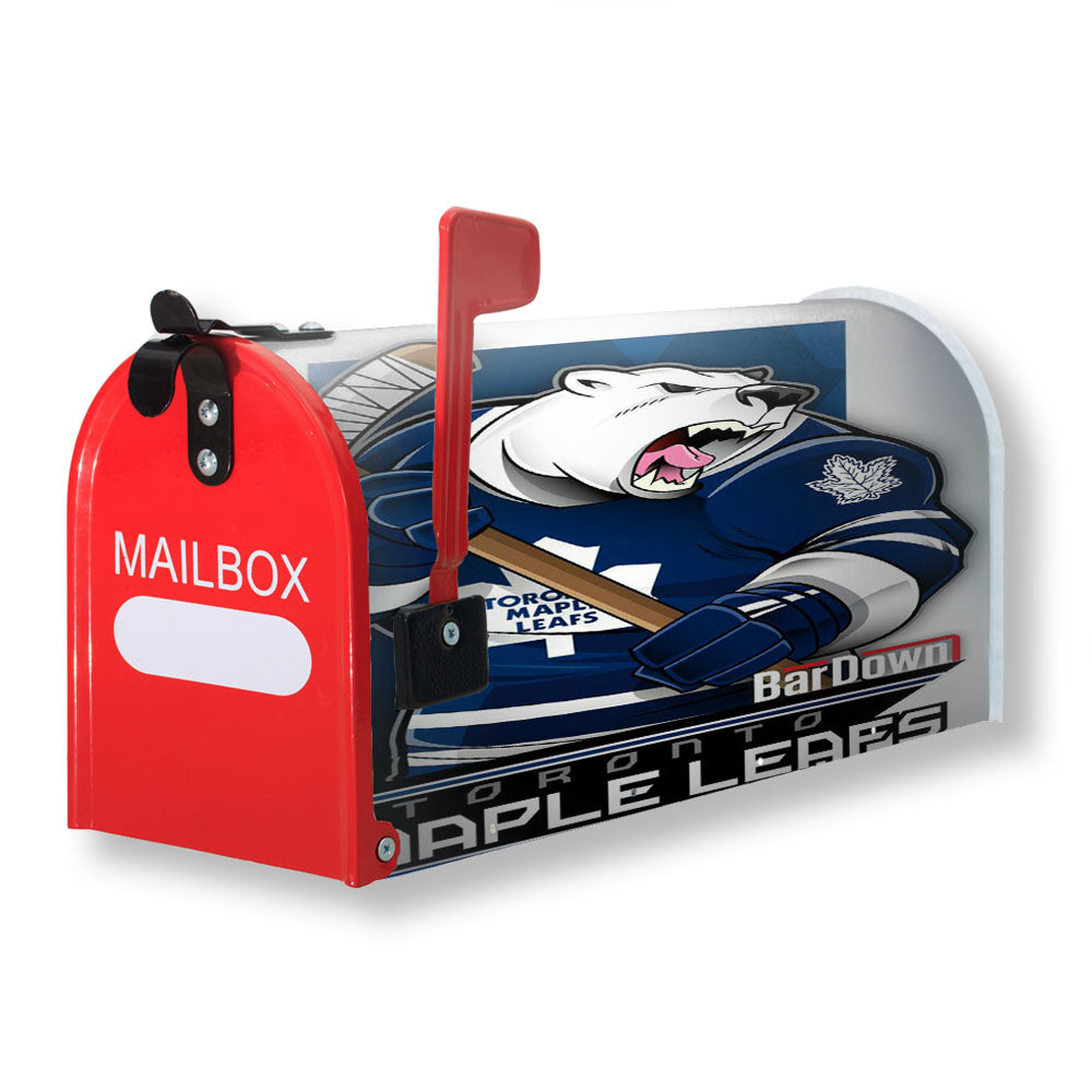 Toronto Maple Leafs Hockey Magnetic Mailbox Cover - 18.0" x 21.0"