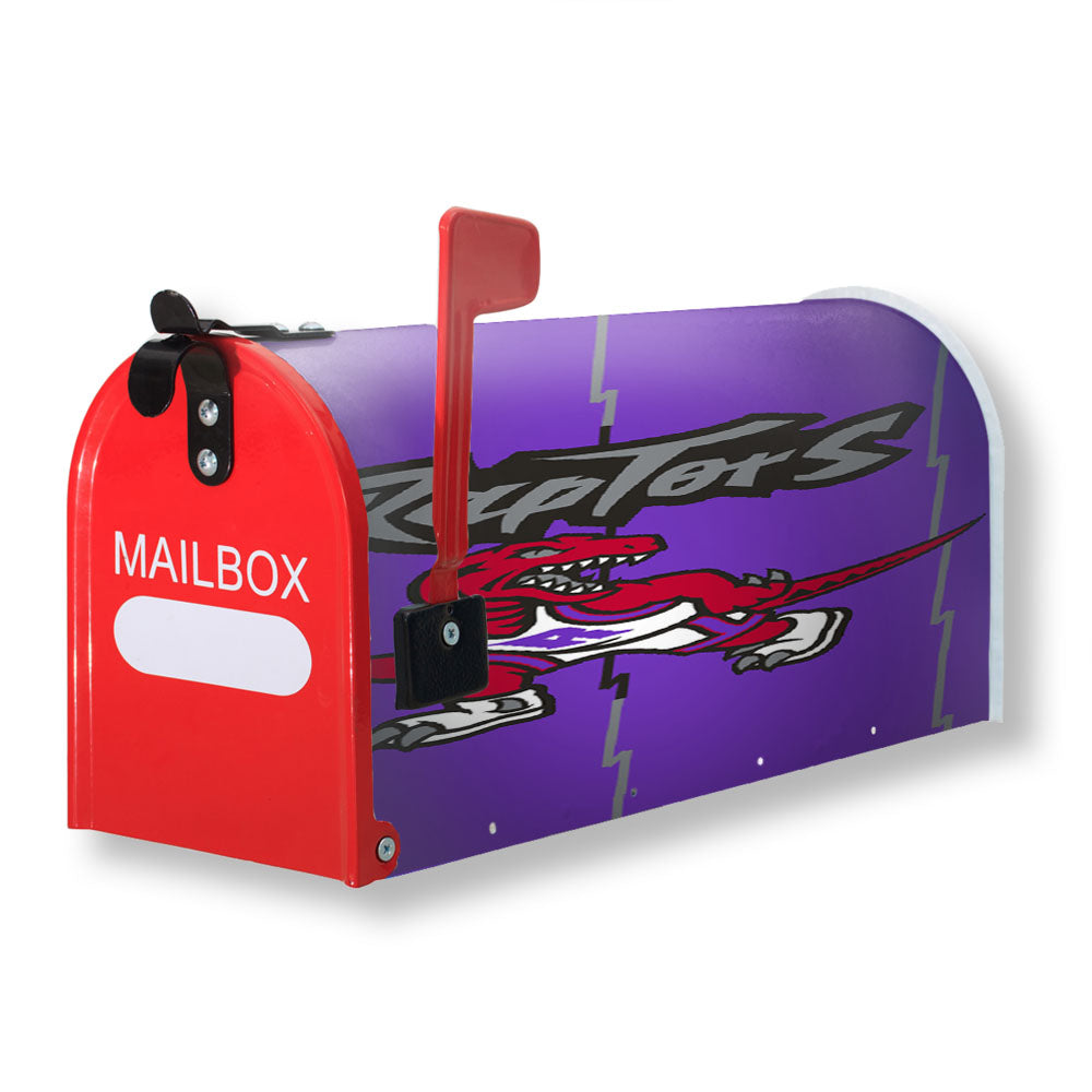 Toronto Raptors 1995 Nba Wallpaper Magnetic Mailbox Cover - 18.0" x 21.0"