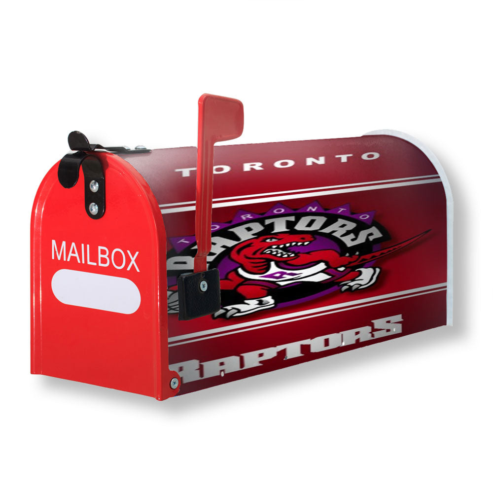 Toronto Raptors Nba Basketball Magnetic Mailbox Cover - 18.0" x 21.0"