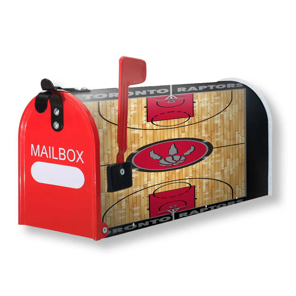 Toronto Raptors Court Wallpaper Magnetic Mailbox Cover - 18.0" x 21.0"