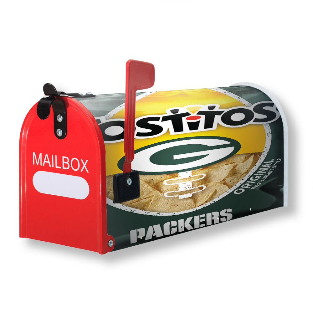 Tostitos Green Bay Packers Magnetic Mailbox Cover - 18.0" x 21.0"