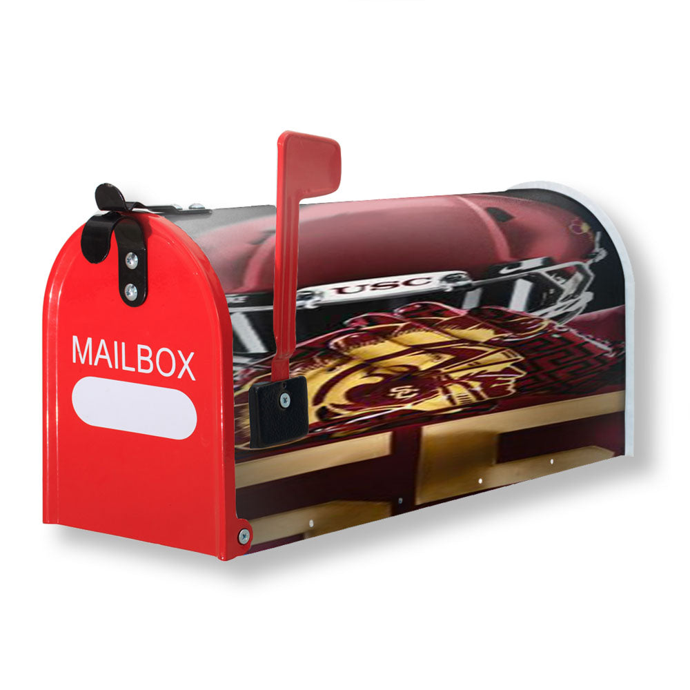 Usc Trojans Football Magnetic Mailbox Cover - 18.0" x 21.0"