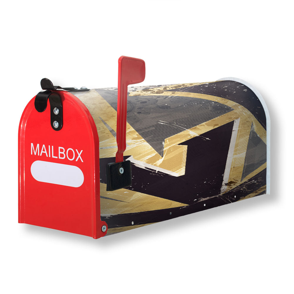 Vegas Golden Knights Art Logo Magnetic Mailbox Cover - 18.0" x 21.0"