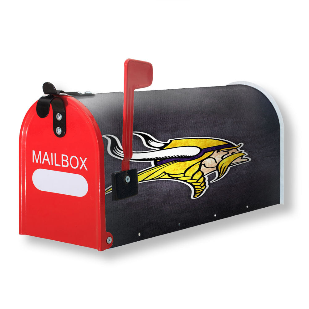Vikings Logo Football Magnetic Mailbox Cover - 18.0" x 21.0"