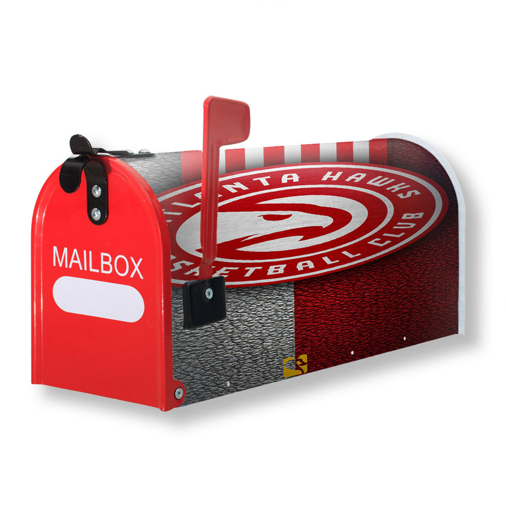 Wallpaper Sport Logo Basketball Atlanta Hawks Nba Magnetic Mailbox Cover - 18.0" x 21.0"