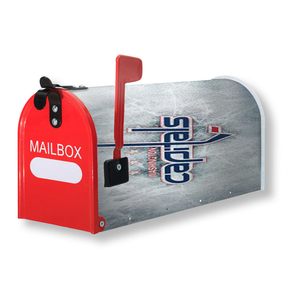 Washington Capitals On Ice Magnetic Mailbox Cover - 18.0" x 21.0"