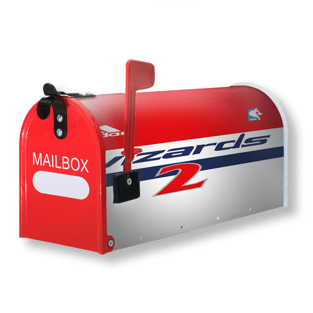 Washington Wizard Jersey Uniform Basketball Wallpaper Magnetic Mailbox Cover - 18.0" x 21.0"