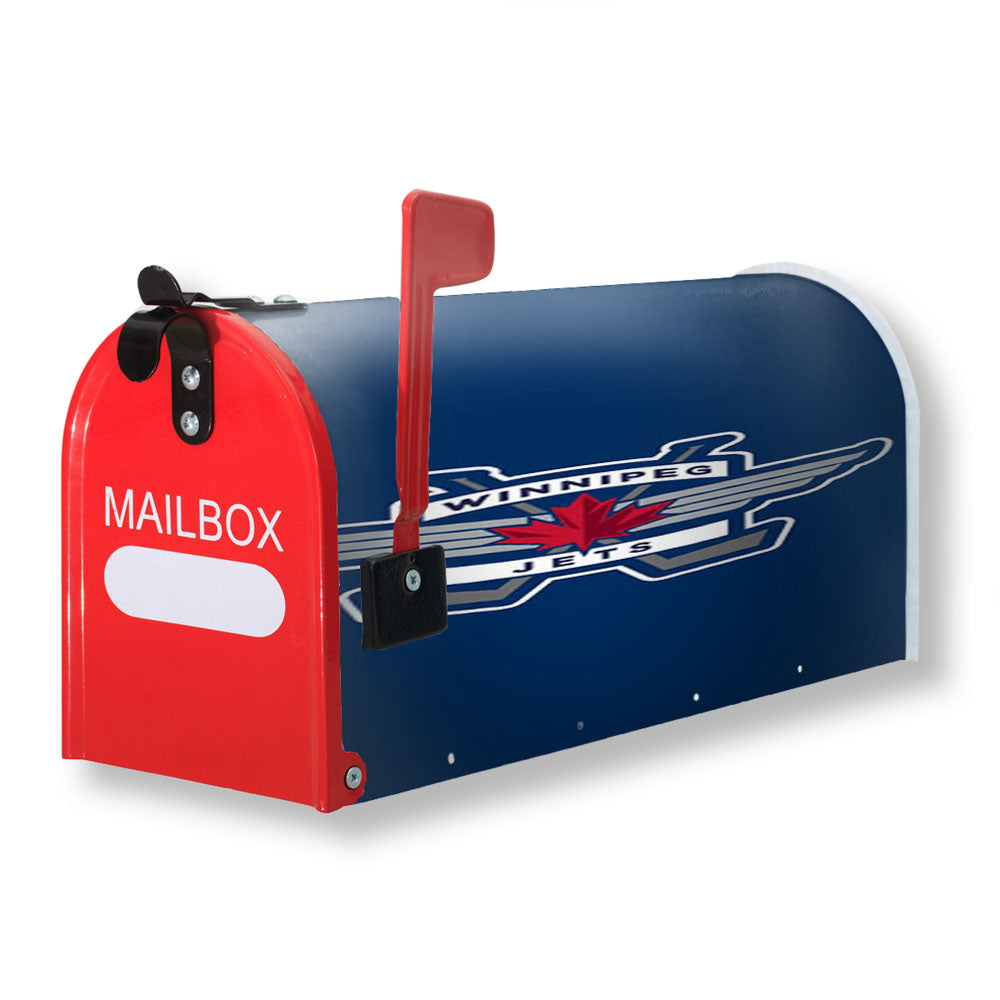 Winnipeg Jets Logo Magnetic Mailbox Cover - 18.0" x 21.0"