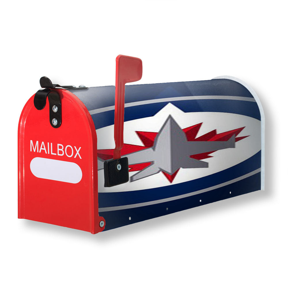 Winnipeg Jets Nhl Sport Magnetic Mailbox Cover - 18.0" x 21.0"
