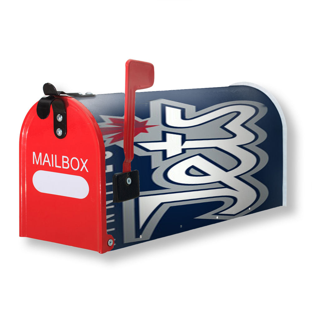 Winnipeg Jets Text Magnetic Mailbox Cover - 18.0" x 21.0"