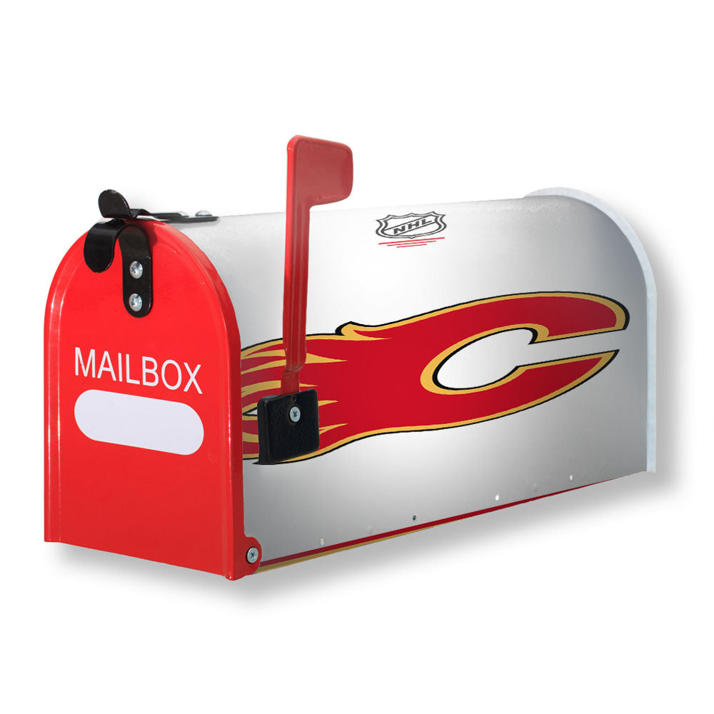 Calgary Flames Magnetic Mailbox Cover - 18.0" x 21.0"