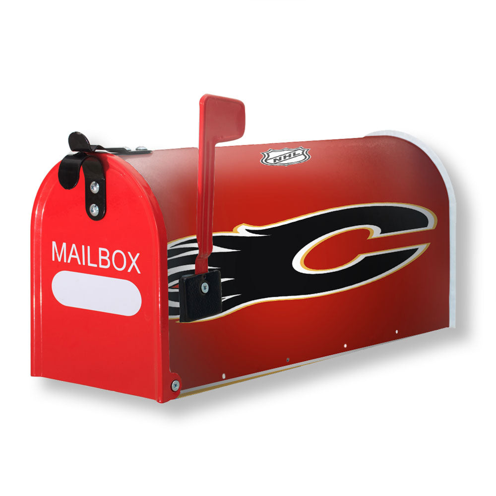 Calgary Flames 1 Magnetic Mailbox Cover - 18.0" x 21.0"