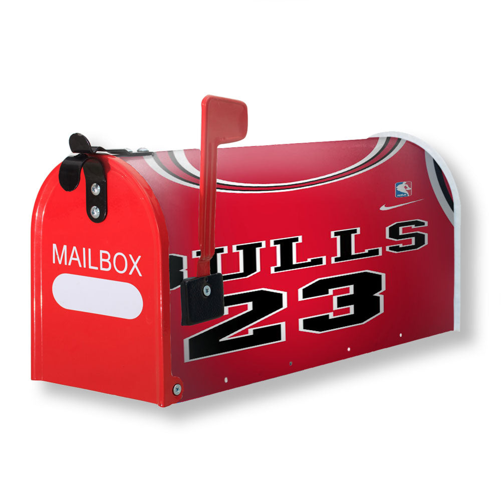 Cichago Bulls Jersey Magnetic Mailbox Cover - 18.0" x 21.0"