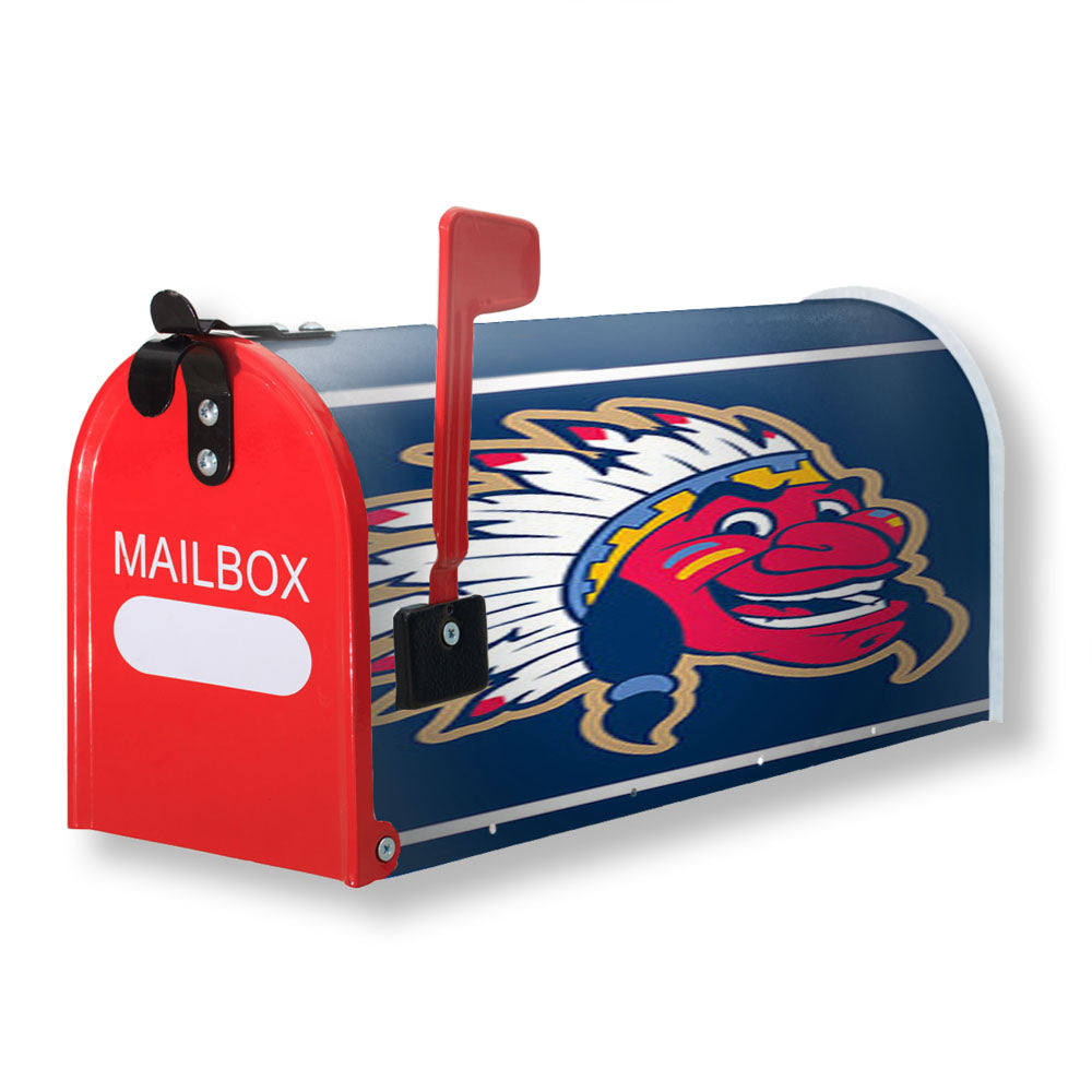 Indian Face Carttoon Magnetic Mailbox Cover - 18.0" x 21.0"