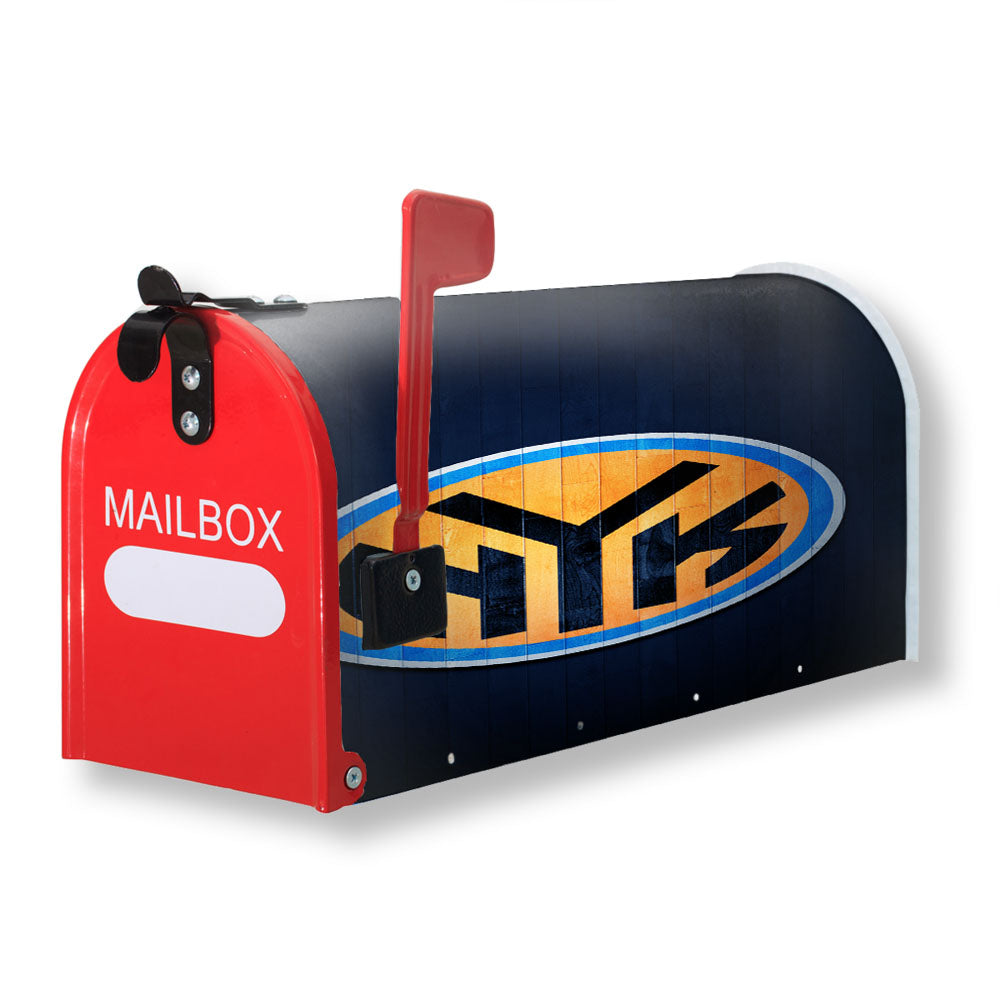 New York Knicks Hardwood Magnetic Mailbox Cover - 18.0" x 21.0"