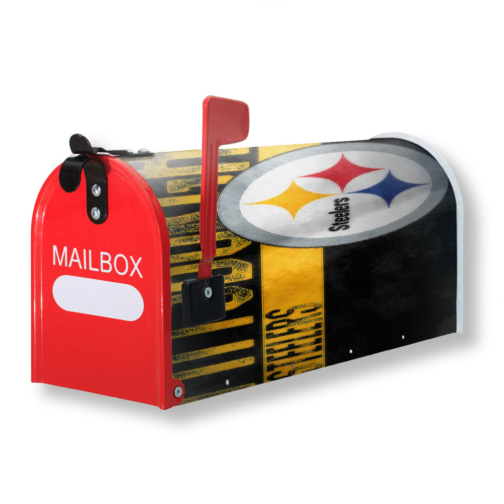 Pittsburgh Steeler Number Plate Magnetic Mailbox Cover - 18.0" x 21.0"