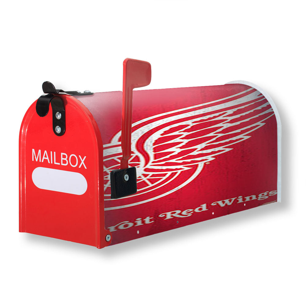 Red Wings Logo Magnetic Mailbox Cover - 18.0" x 21.0"