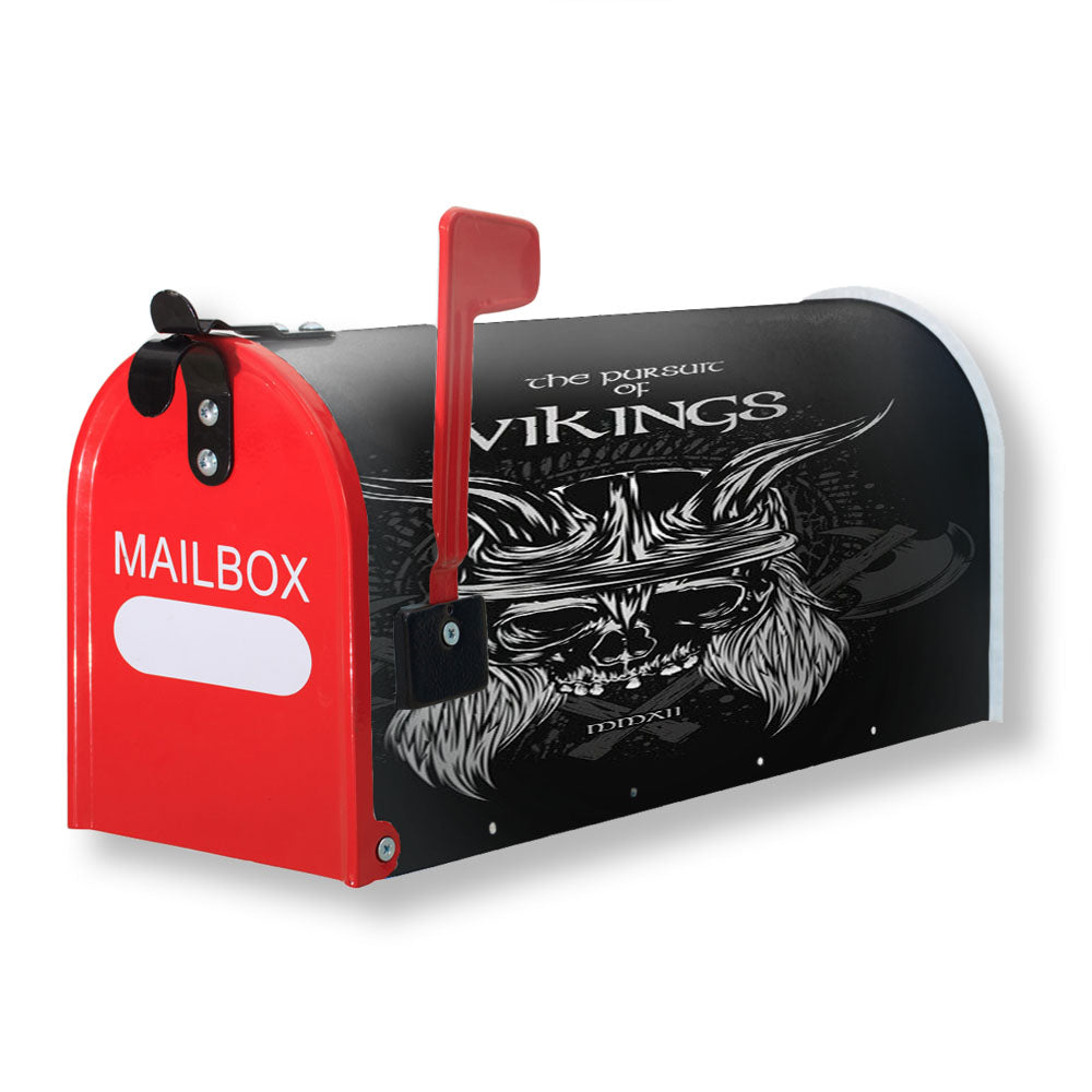 The Persuite Of Vikings Magnetic Mailbox Cover - 18.0" x 21.0"