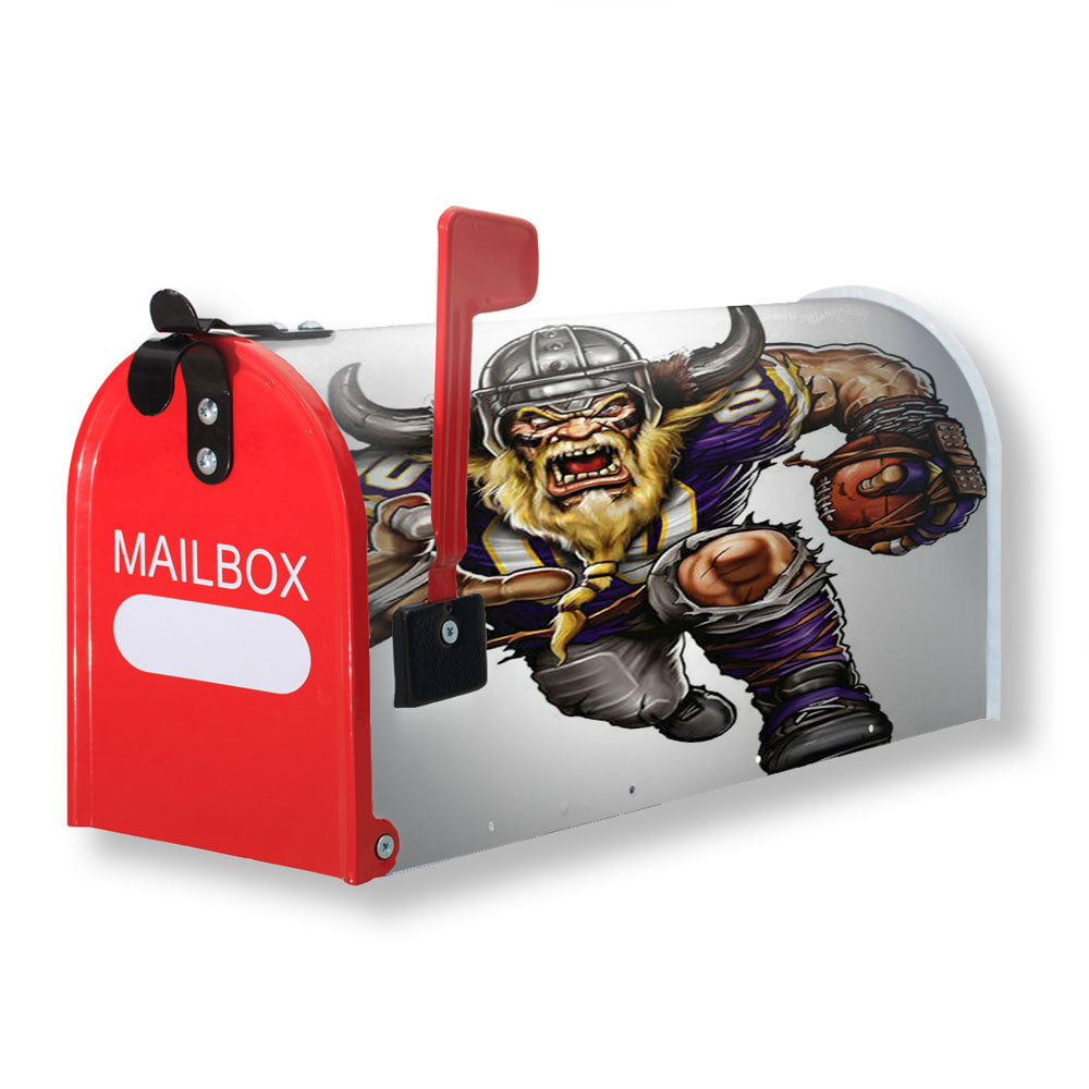 Vikings Football Magnetic Mailbox Cover - 18.0" x 21.0"