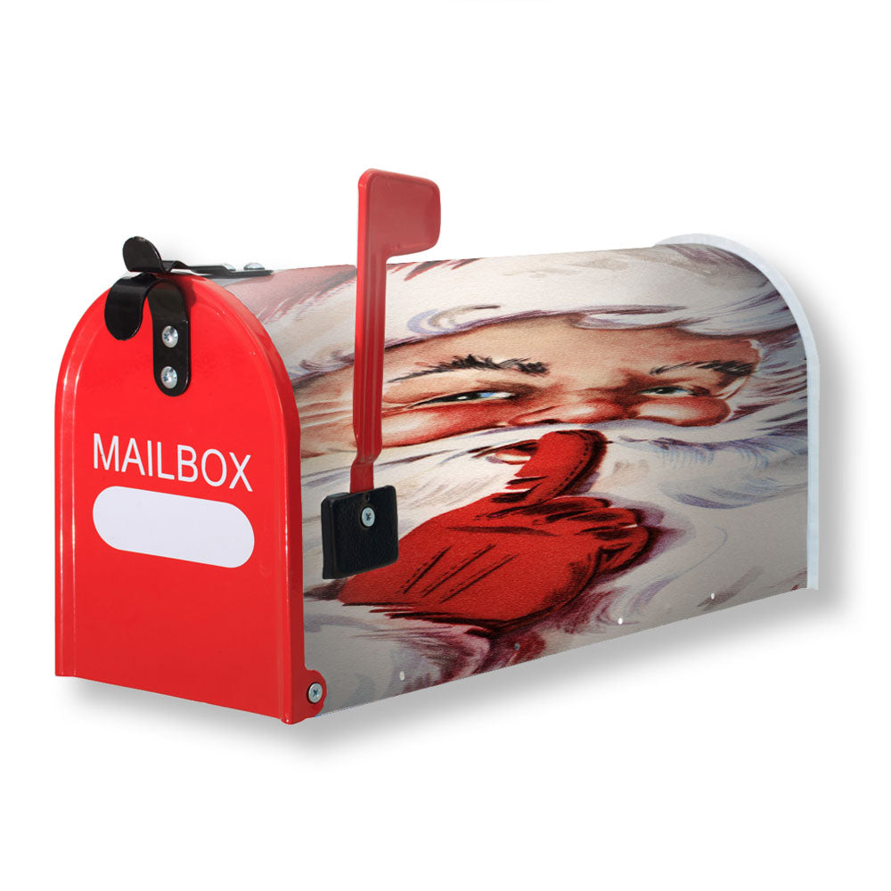 Vintage Santa Claus Magnetic Mailbox Cover - 18.0" x 21.0"
