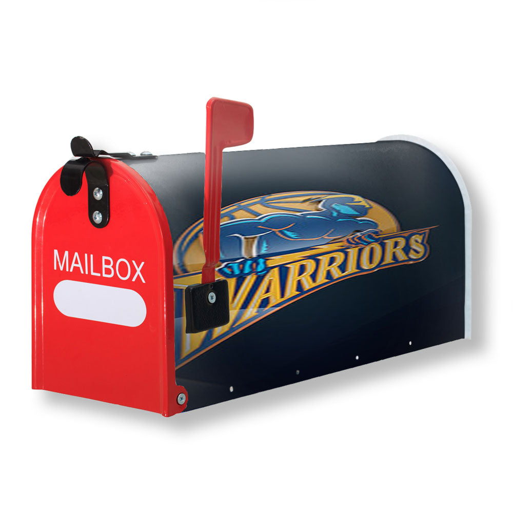 Warriors Logo Magnetic Mailbox Cover - 18.0" x 21.0"